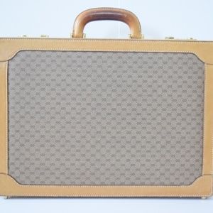 Vintage 1980 Gucci Briefcase Attache